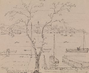 De Our House in East Cowes, Sunday Evening, 12 de Maio de 1833 de Capt. Thomas Hastings