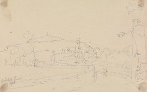 Igreja Godshill, Agosto de 1826 de Capt. Thomas Hastings
