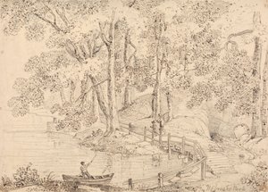 Em Ugbrooke Park, Maio de 1833 de Capt. Thomas Hastings