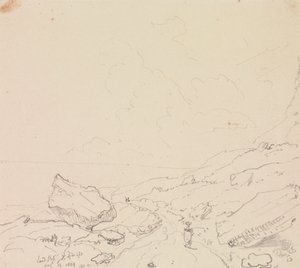 Landslip, Isle of Wight, 13 de Agosto de 1829