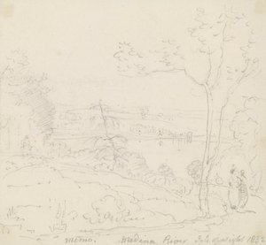 Memo do Rio Medina, Ilha de Wight de Capt. Thomas Hastings