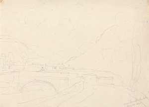 Perto do Lago Ennerdale, 20 de Maio de 1836 de Capt. Thomas Hastings