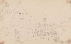 Perto de Newport, Ilha de Wight de Capt. Thomas Hastings