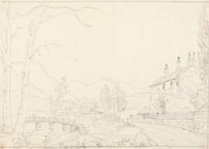 Perto do Lago Rydal, 10 de Fevereiro de 1836 de Capt. Thomas Hastings