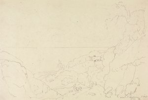 Perto de Saint Lawrence, Isle of Wight de Capt. Thomas Hastings