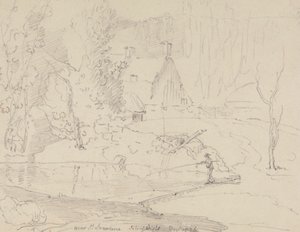 Perto de Saint Lawrence, Isle of Wight, Dezembro de 1826 de Capt. Thomas Hastings