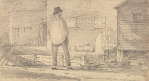 Em Hastings Beach, Agosto de 1821 de Capt. Thomas Hastings