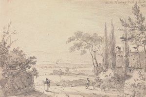Na Newport Road, Abril de 1826 de Capt. Thomas Hastings