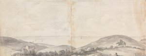 A caminho dos tanques de peixe perto de Hastings, Abril de 1820 de Capt. Thomas Hastings