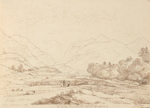 Rio Laune da Estrada Alta de Killarney & Aghadoe, 6 de Setembro de 1841