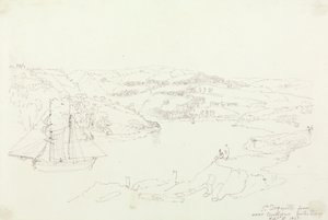 Santo Dogmaels de Cardigan no Teifi, 8 de Setembro de 1847 de Capt. Thomas Hastings