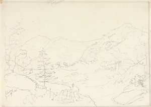Skiddaw de Borrowdale, sábado 27 de Junho, 1835 de Capt. Thomas Hastings