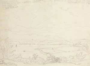 Sunset, Beachley, 29 de Maio de 1846 de Capt. Thomas Hastings