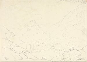 The Jaws of Borrowdale, sábado 27 de Junho de 1835 de Capt. Thomas Hastings