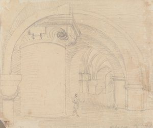 Undercroft, Catedral de Canterbury de Capt. Thomas Hastings