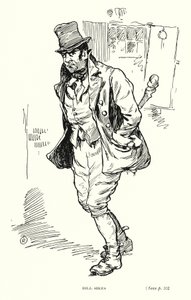 Carácter de Dickens: Bill Sikes (litho)