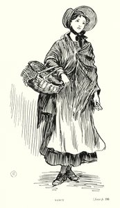 Carácter de Dickens: Nancy (litho)