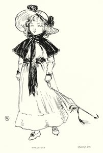Carácter de Dickens: Norah Gay (litho) de Captain Edward Henry Handley Read