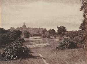 Rangum. Vista perto do lago, 1855.
