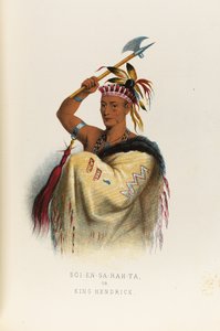 Soi-En-Ga-Rah-Ta ou o rei Hendrick, de Captain Seth Eastman