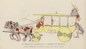 Ilustração para Les Courses Dans L "Antiquite de Caran D" Ache de Caran dAche