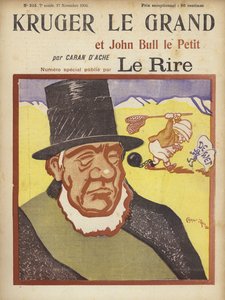 Paul Kruger, ilustração para Le Rire