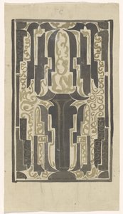 Projeto decorativo de Carel Adolph Lion Cachet