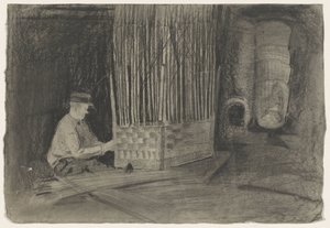 Fabricante de cestos de Carel Adolph Lion Cachet
