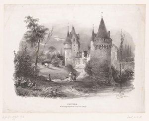 Kasteel Pictura (título da série no objeto) de Carel Christiaan Antony Last