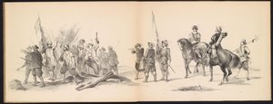 Mascarada dos estudantes de Leiden, 1850 (placa 12)
Intogt de Frederik Hendrik em 