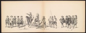 Mascarada dos estudantes de Leiden, 1850 (placa 2)
Intogt de Frederik Hendrik em 