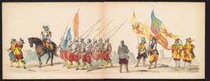 Mascarada dos estudantes de Leiden, 1850 (placa 5)
Intogt de Frederik Hendrik em 