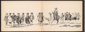 Mascarada dos estudantes de Leiden, 1850 (placa 6)
Intogt de Frederik Hendrik em 