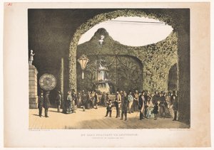 Salão em Frascati em Amesterdão 1855
O salão Frascati em Amesterdão durante a feira de 1855 (título sobre o objecto)