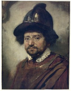 Homem com capacete de Carel Fabritius