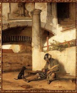 A sentinela adormecida de Carel Fabritius