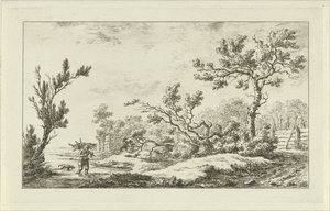 colecionador de madeira Paisagens (A-F) (título da série) de Carel Lodewijk Hansen