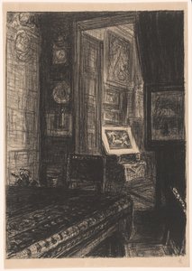 Interior de uma sala de estar de Carel Nicolaas Storm van 