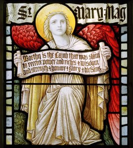 Betws Bledrws, St Bledrws, Shrigley & Caça (1873-1982), Carl Almquist, Anjo Com Pergaminho, 1886