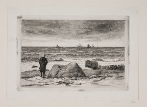 Tempo ventoso. Søstykke de Carl Bloch