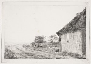 A casa e o jardim junto ao mar de Carl Bloch