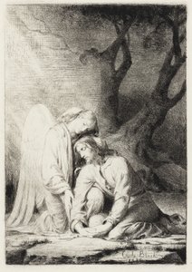 Cristo no Getsêmani de Carl Bloch