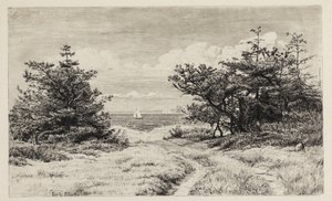 Vista para o mar de Carl Bloch