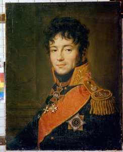Retrato do conde Evgraf Fedotovich Komarovsky (1769-1843) - Peinture de Carl Christian Vogel von Vogelstein (1788-1868), huile sur toile, 67x52 cm - Retrato do conde Evgraf Fedotovich Komarovsky, Óleo sobre tela de Carl Christian Vogel von Vogelstein - Sta