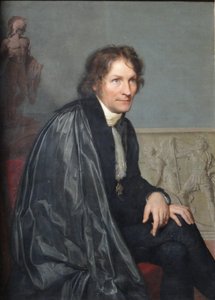 Retrato do escultor Bertel Thorvaldsen 1770-1844, 1814