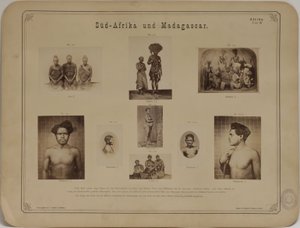 Álbum de Fotografia em Antropologia- Etnologia de Carl Dammann