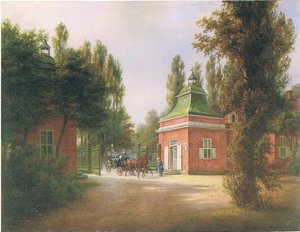 a entrada do novo jardim (Potsdam)