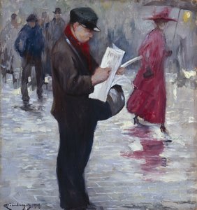 vendedor de jornais de Carl Doernberger