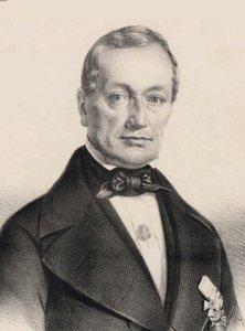 Retrato do compositor Heinrich August Neithardt 1793-1861, c. 1850. de Carl Fischer