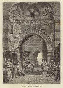 Egito - entrada para Khan el-Khalili